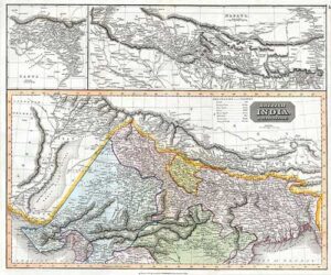India and Nepal Geographicus 1