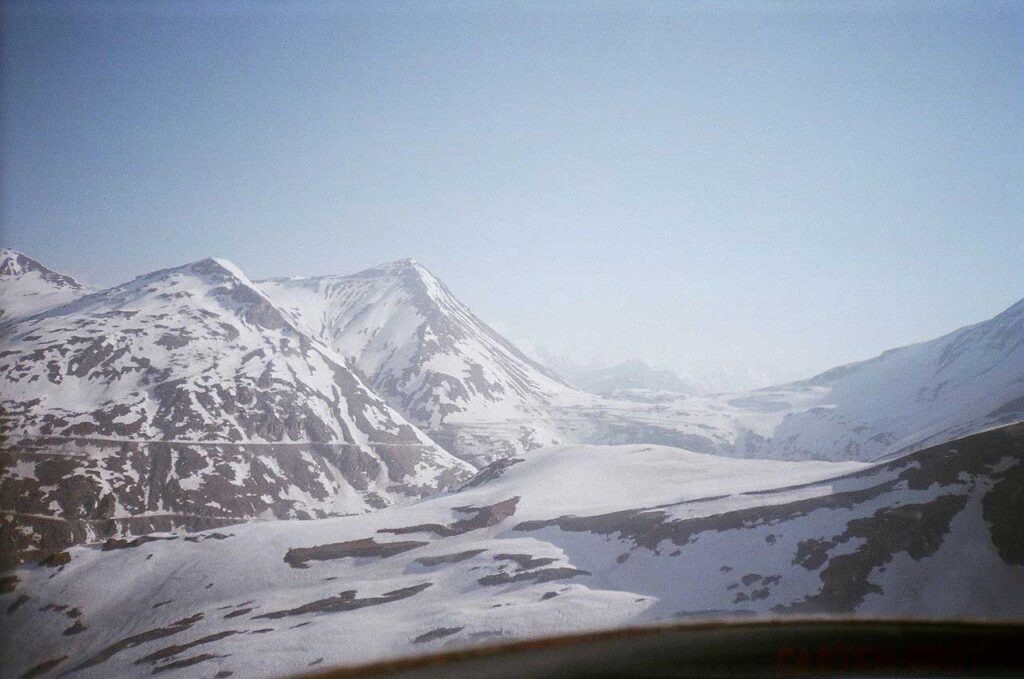 Lahaul valley in winter 1