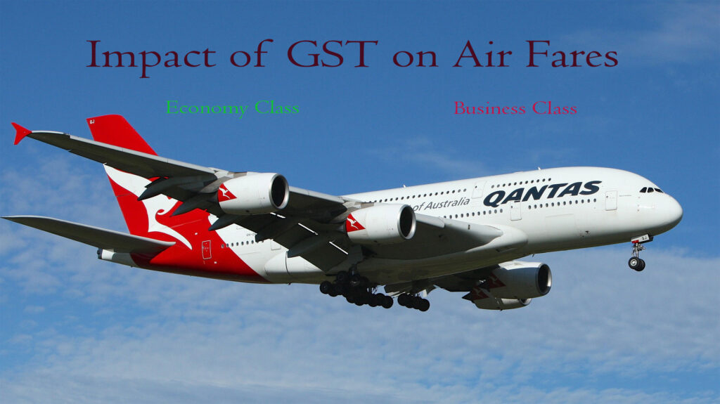 Impact of GST on Air Fares